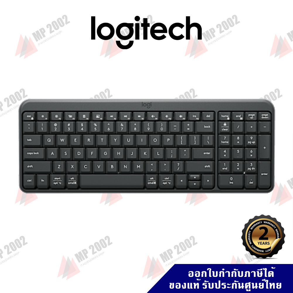 Logitech K250 Compact Bluetooth® Wireless Keyboard สกรีน TH/ENG ของแท้ ประกัน 2 ปี by MP2002