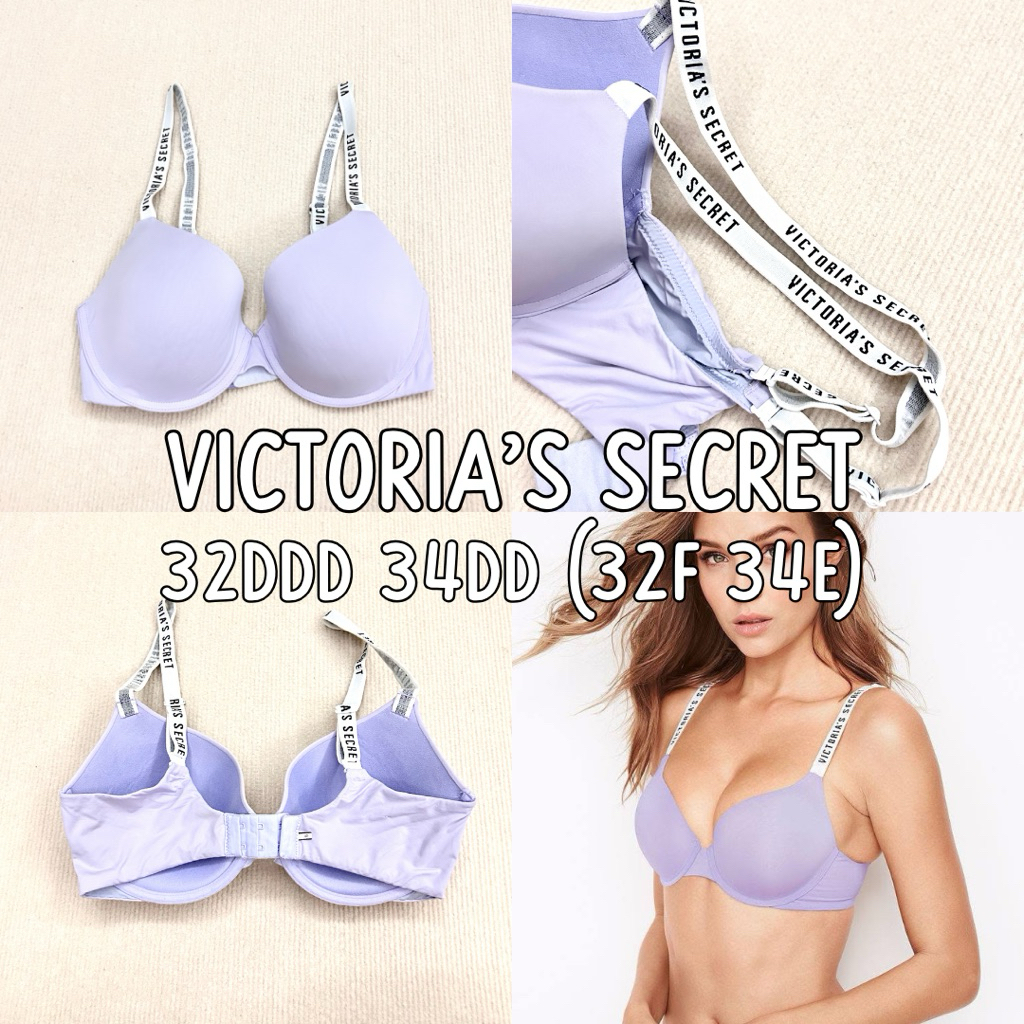 (สภาพใหม่) victoria's secret | 32DDD 34DD (32F 34E) เสื้อชั้นในสายสปอร์ต สายปั๊มแบรนด์ shopหลักพัน
