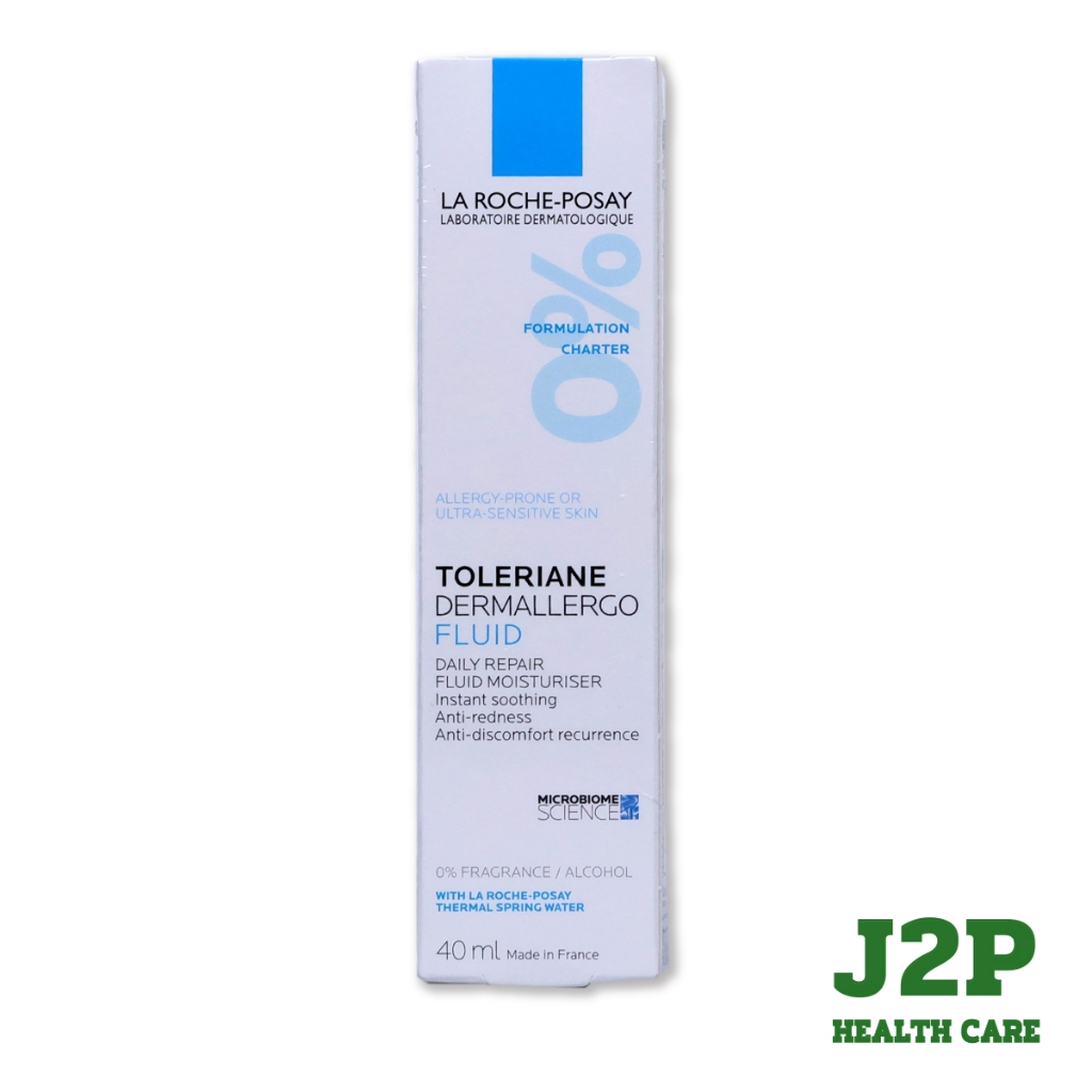 La Roche-Posay TOLERIANE Dermallergo Fluid 40ml.มอยส์เจอไรเซอร์บำรุงและปลอบประโลมผิวมีปัญหาสิวผิวมัน