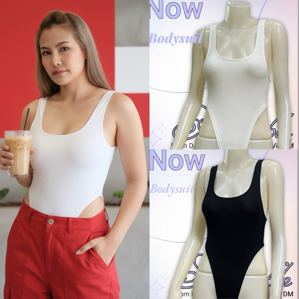 Sns406🍓บอดี้สูท🍓สุดเซ็กซี่🍓กล้ามคอเหลี่ยม🍓ผ้าเรย่อน