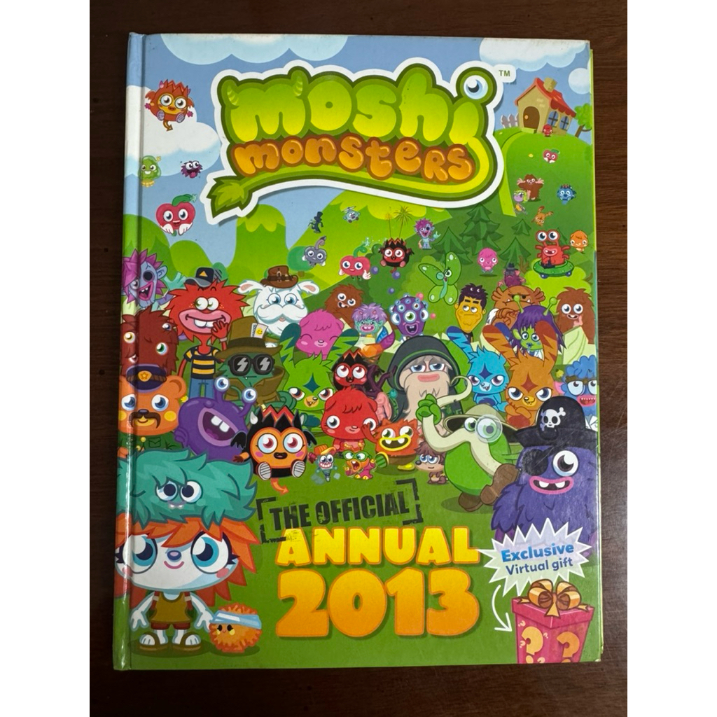 หนังสือภาษาอังกฤษ Moshi Monsters The Official Annual 2013 มือสอง