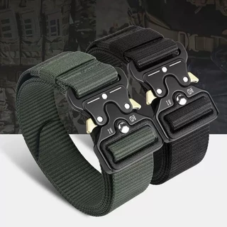 เข็มขัดผู้ชาย เข็มขัดไนลอน หัวเข็มขัดอัตโนมัติสายยางยืดได้(GC-213)