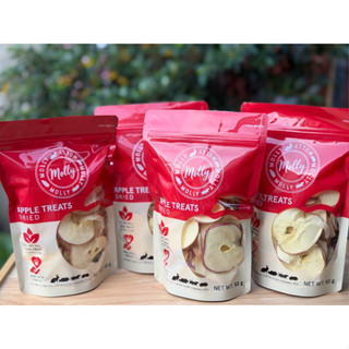 ผลไม้อบแห้ง แอปเปิ้ล แครอท กล้วยอบแห้ง ยี่ห้อ molly
