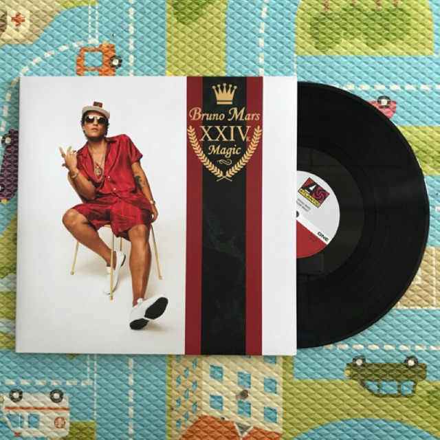 แผ่นเสียง Bruno Mars - 24k Magic LP vinyl มือสอง