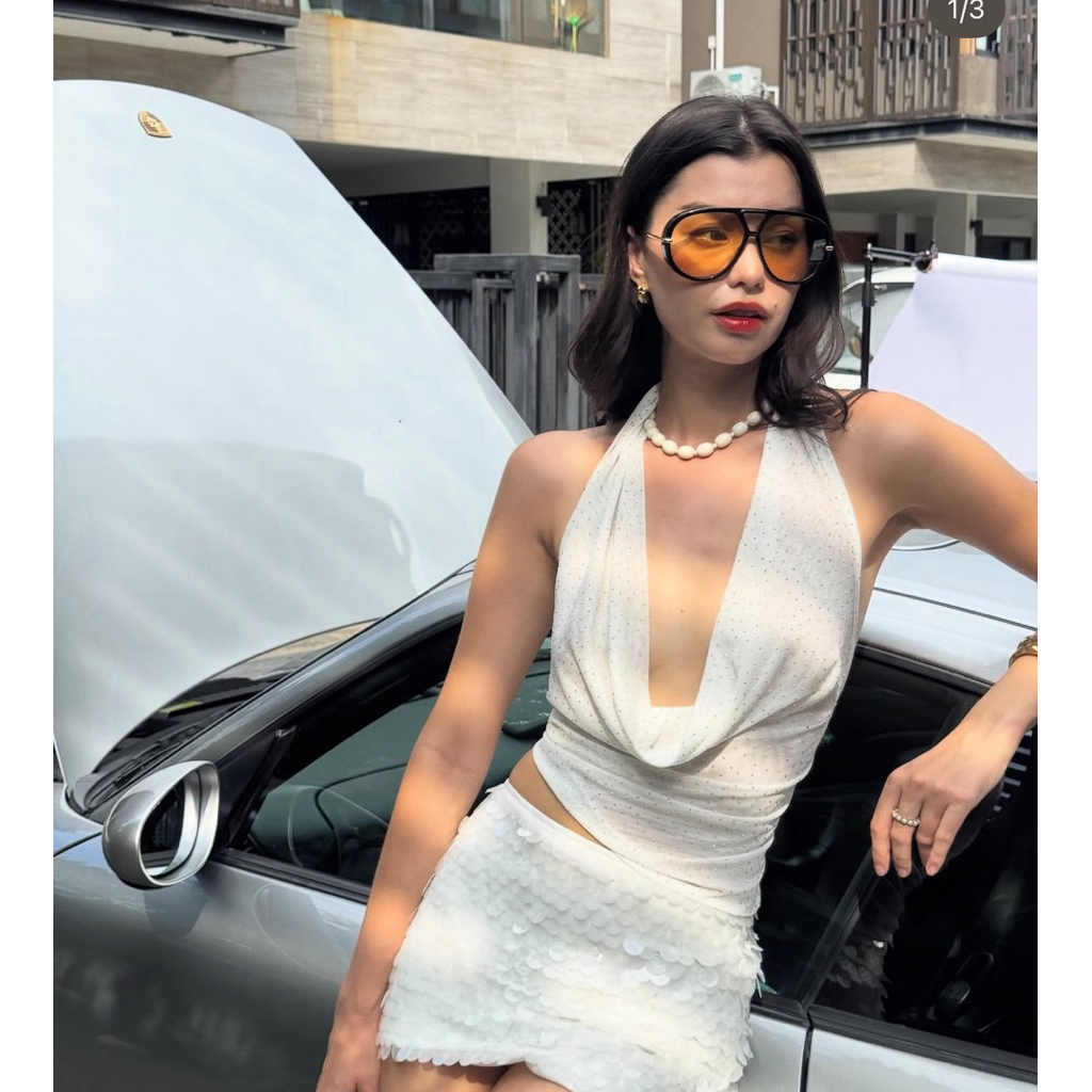 beachbitcha-Starluxe halter top - รูปที่ 6