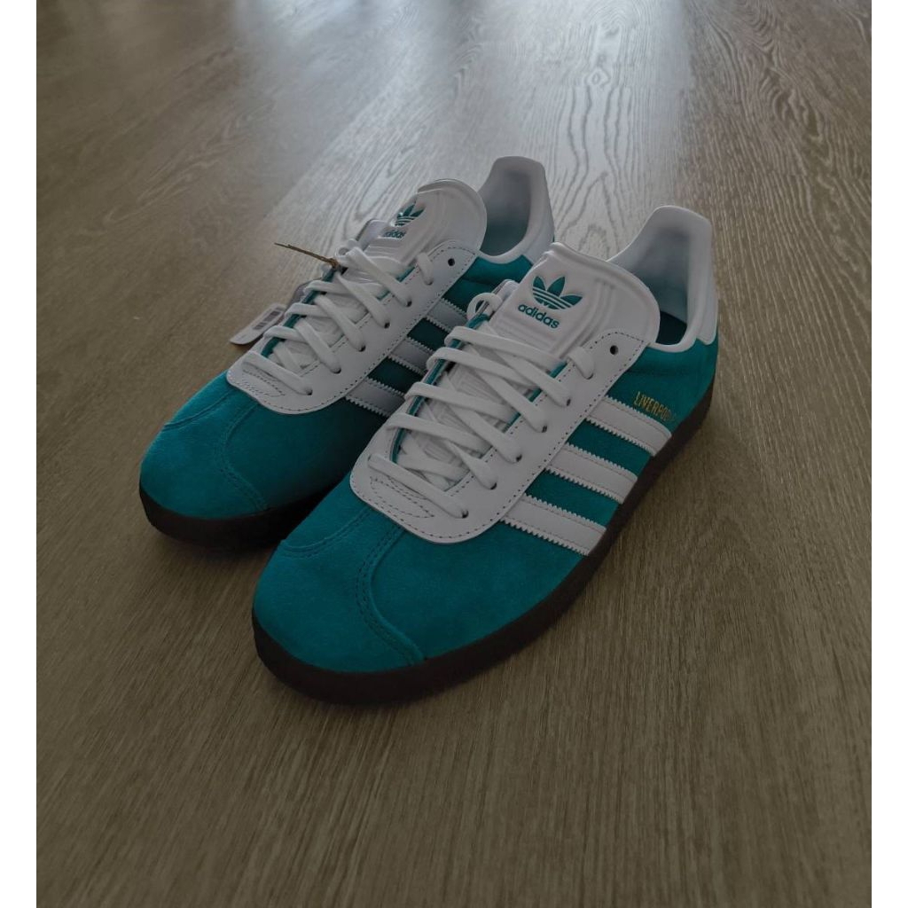 รองเท้า adidas Gazelle Liverpool FC Third Kit Sea Green ป้ายไทย
