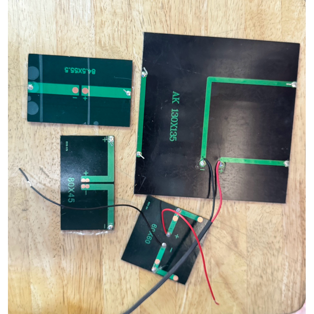 แผงโซล่าเซลล์สำหลับงานDIY 5v