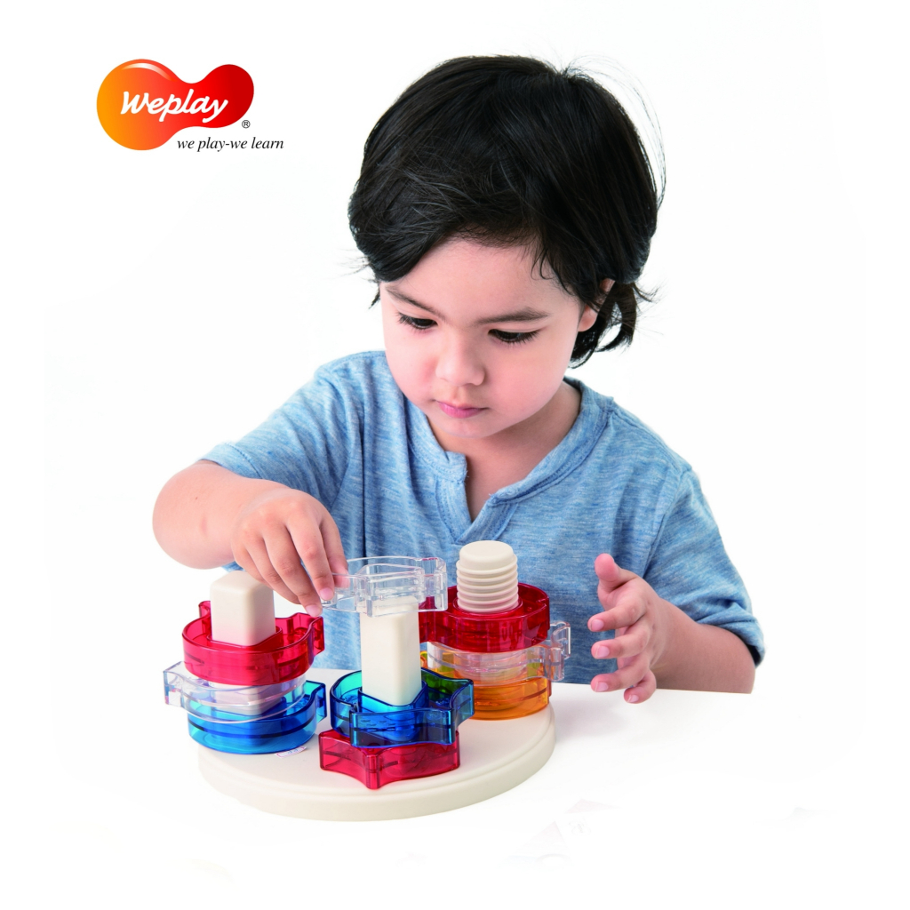 NANMEEBOOKS ตัวต่อคริสตัลพัฒนาการ Weplay Crystal Carnival KF0015