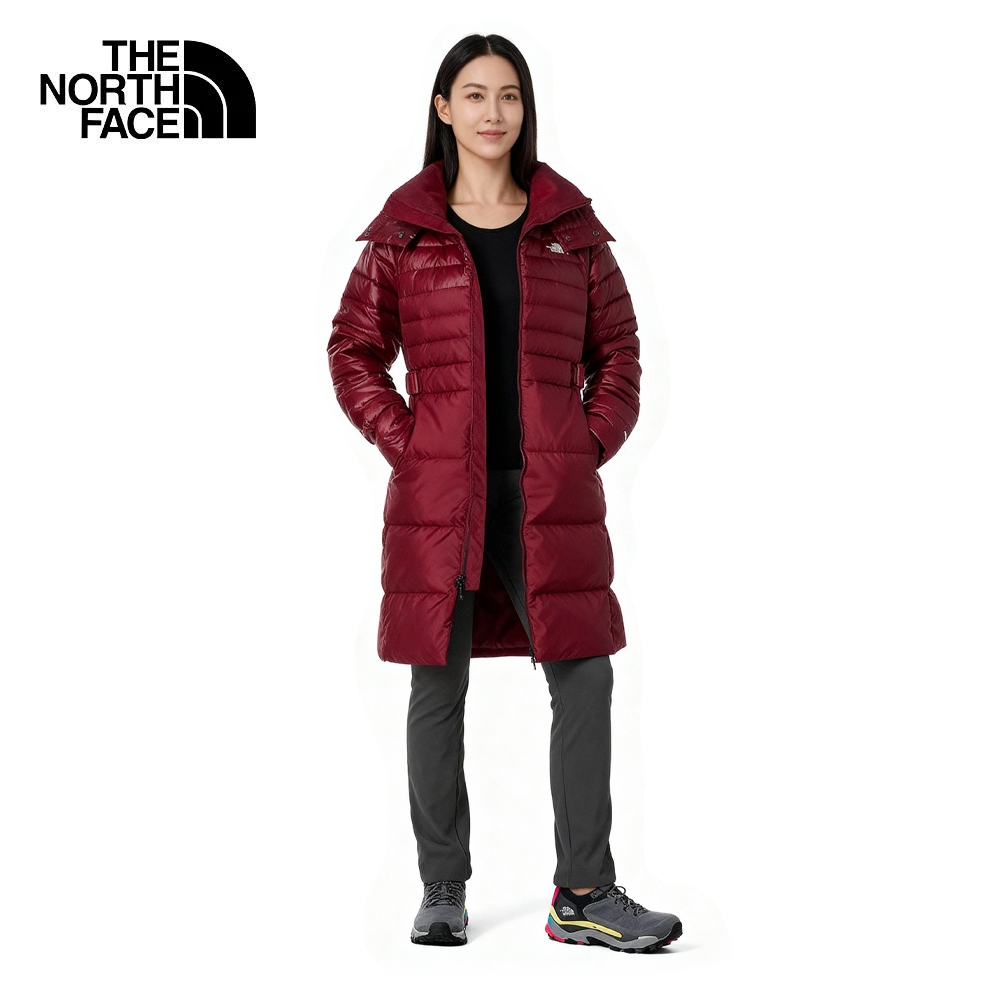 THE NORTH FACE WOMEN METOPOLIS PARKA - (ดูตารางไซซ์ ASIA/AP) - BEETROOT แจ็กเก็ตขนห่านผู้หญิง