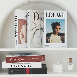 [พร้อมส่ง]🔥หนังสือปลอม หนังสือประกอบฉาก ตกแต่งห้อง พรอพถ่ายรูป propประกอบฉาก หนังสือปลอมตกแต่งบ้าน กระดาษแข็งหนา