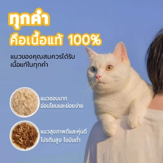 [ ชุดคู่ 24 แพ็ค ] Bite Of Wild Cat Pouch 2 Flavour Chicken and Tuna อาหารแมวเปียกเนื้อสูง 70g