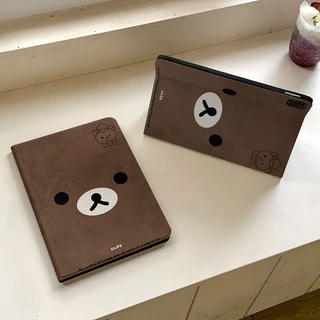 ⭐พร้อมส่ง⭐เคส Samsung Tab A9+ S9 S9FE case Samsung Tab ริลัคคุมะ S10+ S10FE มีที่ใส่ปากกา S6 Lite S8