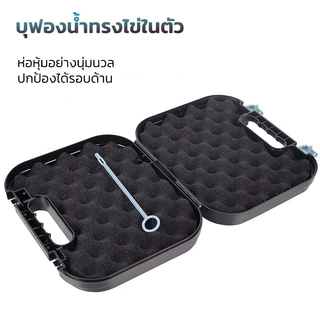 PERDKPAPA ภายในบุด้วยฟองน้ำ กล่องเครื่องมือป้องกัน กล่องเก็บอุปกรณ์ แข็งแรง ทนทานต่อแรงกระแทก ภายในบุด้วยฟองน้ำ