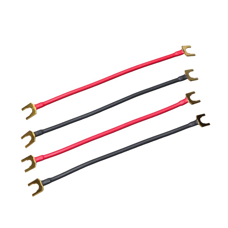 DH Labs Silver Sonic Jumpers Gold 12 AWG silver-coated oxygen-free copper 1ชุด 4เส้น made in USA