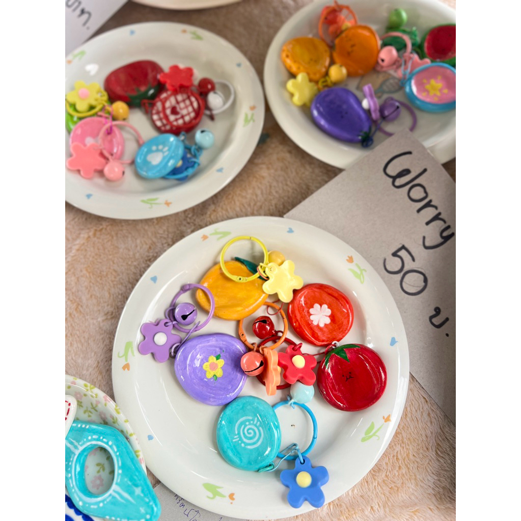 worry stone งาน air dry clay