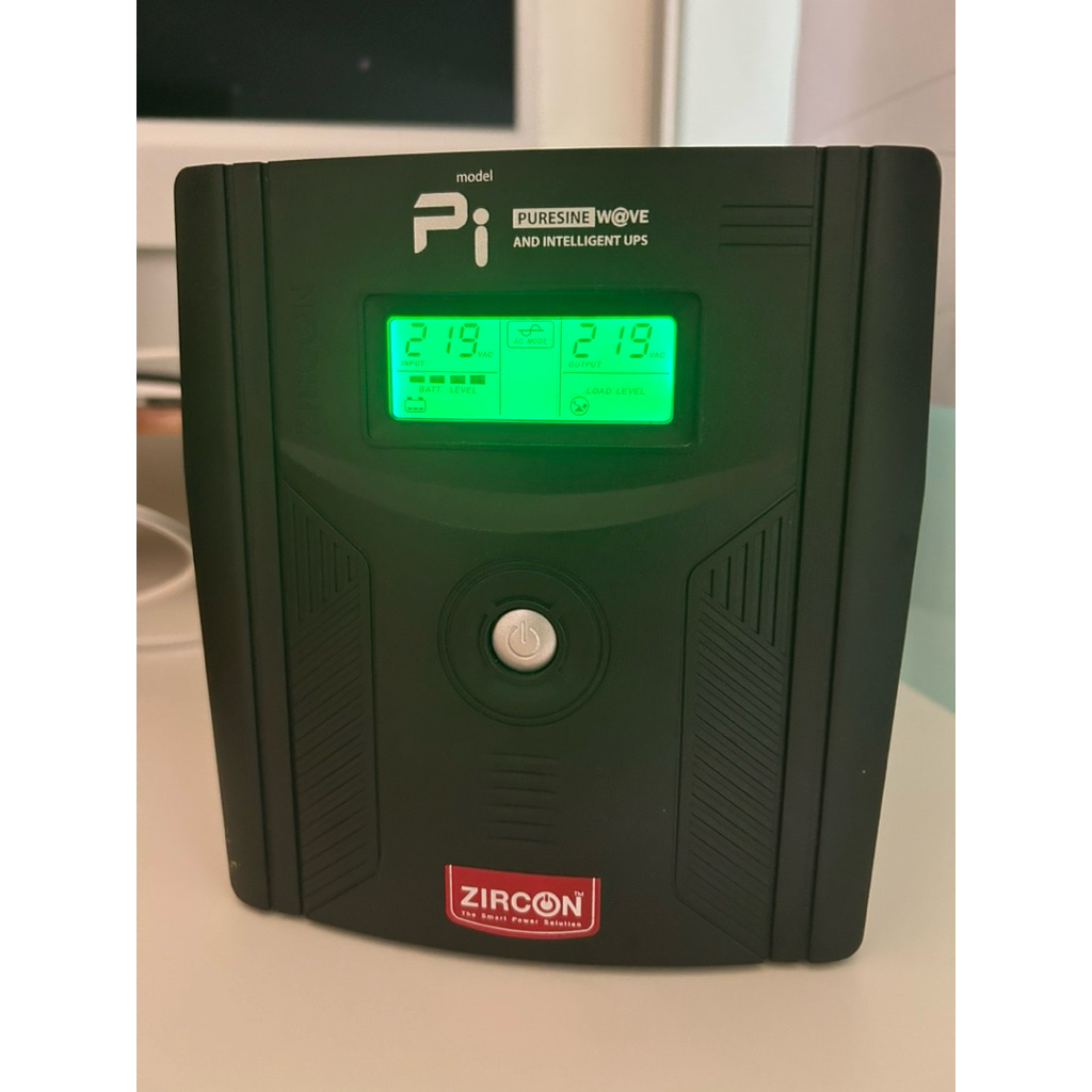 ส่งต่อ PI 1200VA/840W UPS-ZIRCON PSU80+ Pure Sine Wave 100%