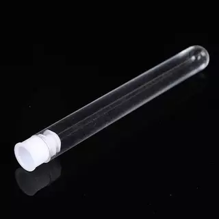 หลอดใส่โรล หลอดบรรจุภัณฑ์ ขนาด13x100mm 100ชิ้น Tube Joint Holder หลอดใส่โรลพันสำเร็จ Plastic Tube
