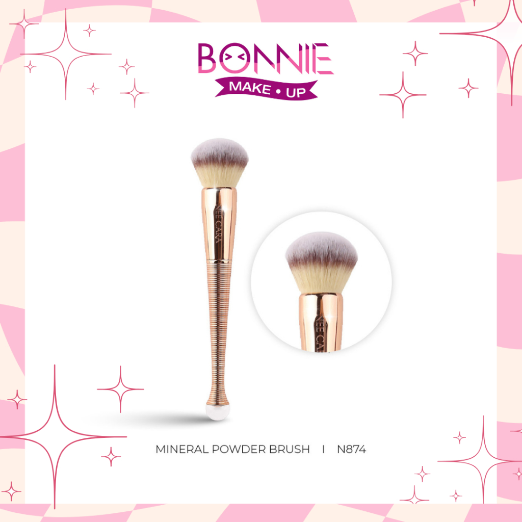 นีคาร่า N874 แปรงแต่งหน้า ปัดแป้งพุ่มเล็ก ของแท้100% NEE CARA POWDER BRUSH