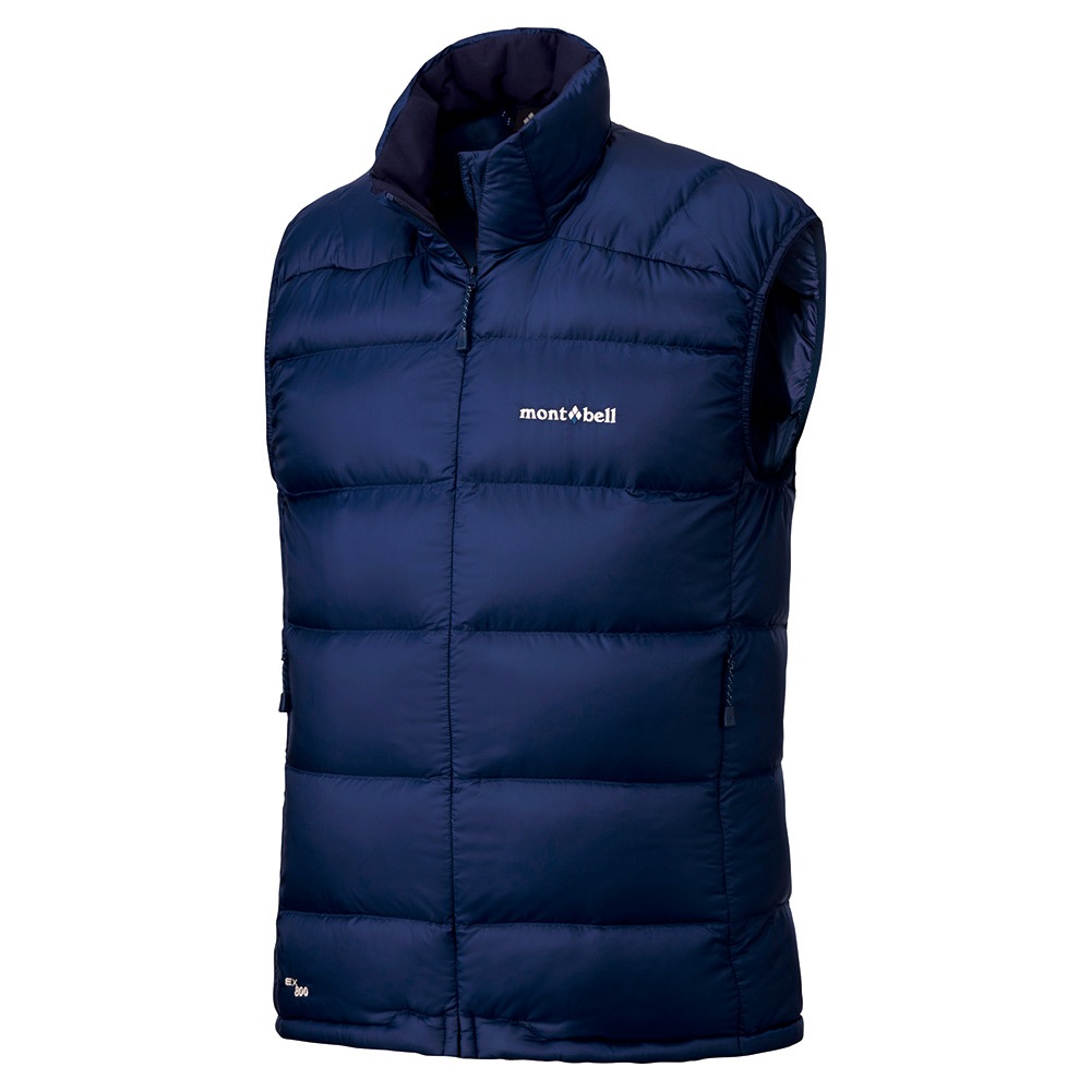 Montbell เสื้อกั๊กกันหนาว กันละอองน้ำ ขนห่าน 800 Fill Power รุ่น 1101610 Light Alpine Down Vest Men’s