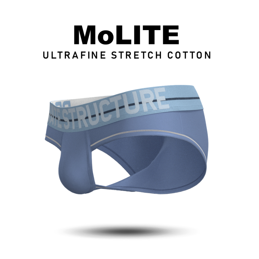 Private Structure กางเกงชั้นในชาย รุ่น MO-lite Contour Brief – Muscari Blue [4573]
