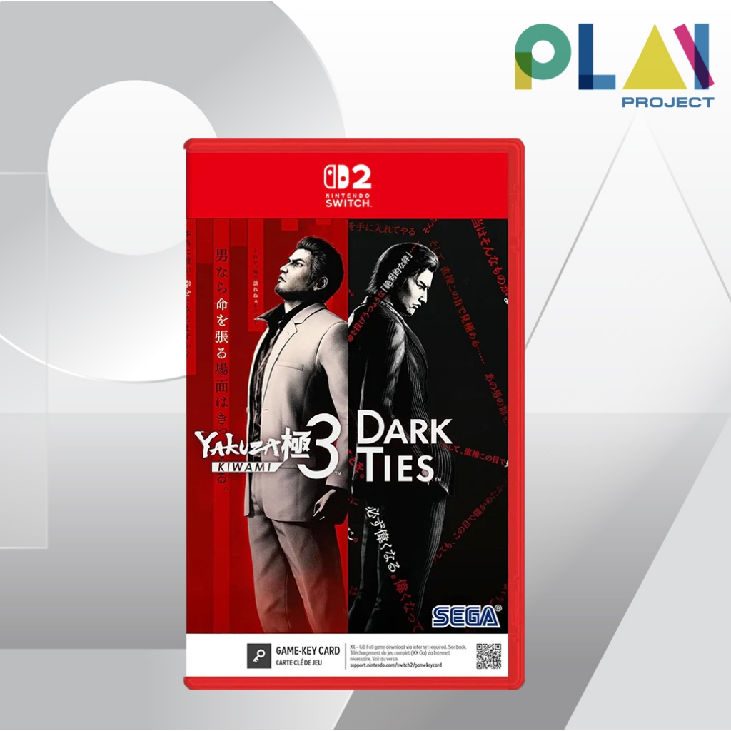 Nintendo Switch 2 : Yakuza Kiwami 3 & Dark Ties [NS2] [มือ1] [เกมนินเทนโด้ สวิตช์]