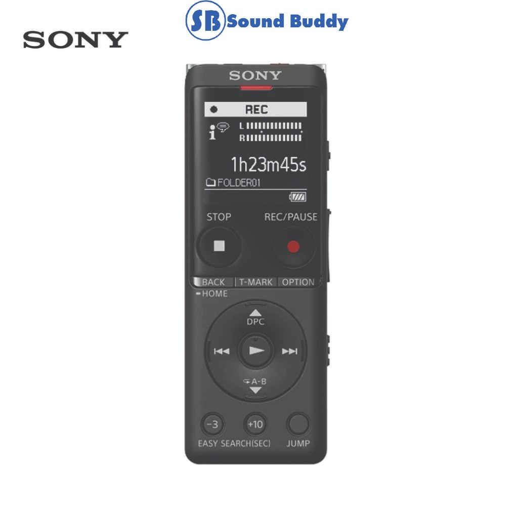 (ศูนย์ไทย) Sony Digital Voice Recorder UX Series UX570 (4GB) รุ่น ICD-UX570