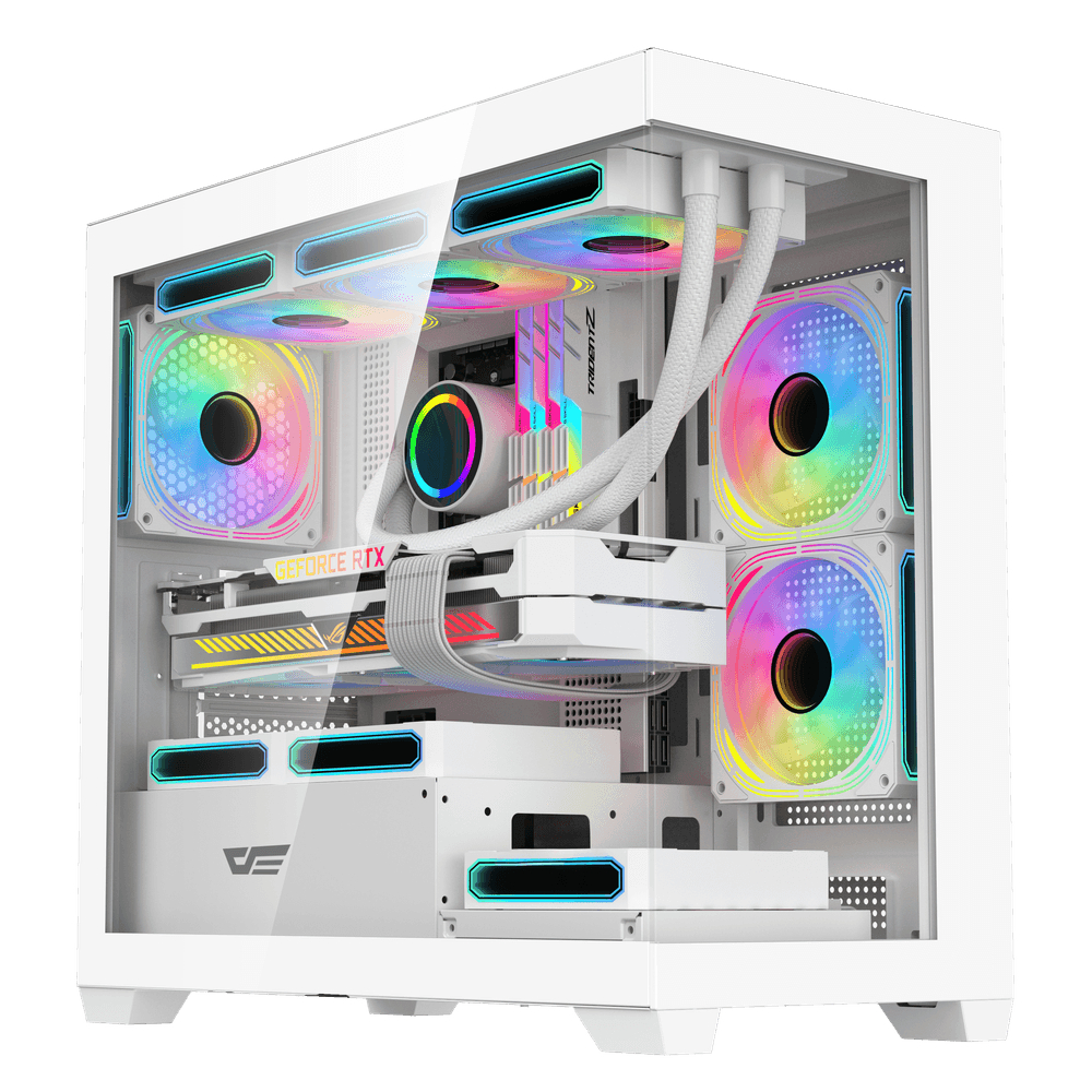 DarkFlash DS900M WHITE M-ATX