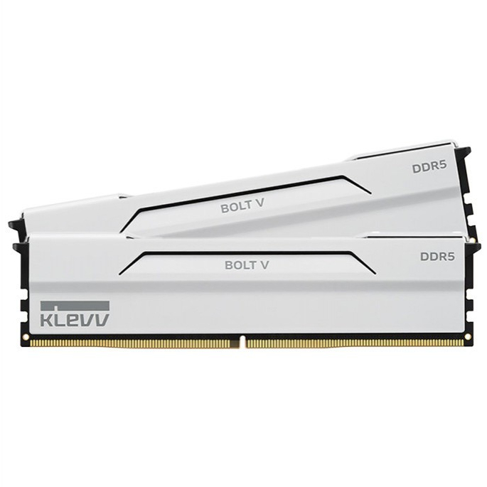 KLEVV BOLT V DDR5 GAMING OC 64GB (32GBx2) 6000MHz WHITE