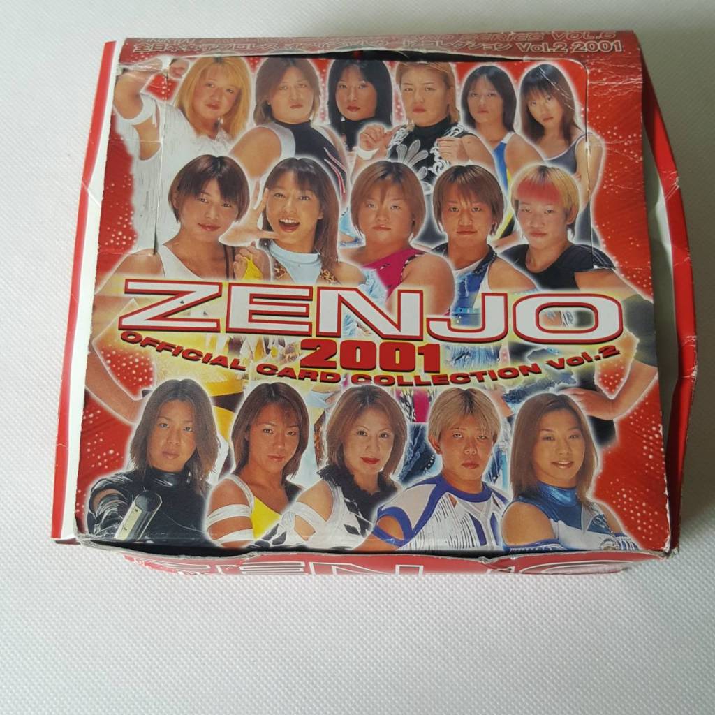 การ์ดสะสมมวยปล้ำหญิงญี่ปุ่น ZENJO 2001 Official Card Collection Vol.2 Japan Women’s Pro Wrestling พร