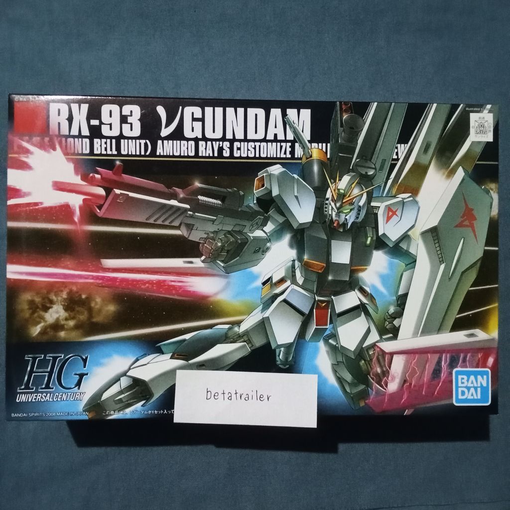 RX-93 NU GUNDAM HG 1/144 นู กันดั้ม