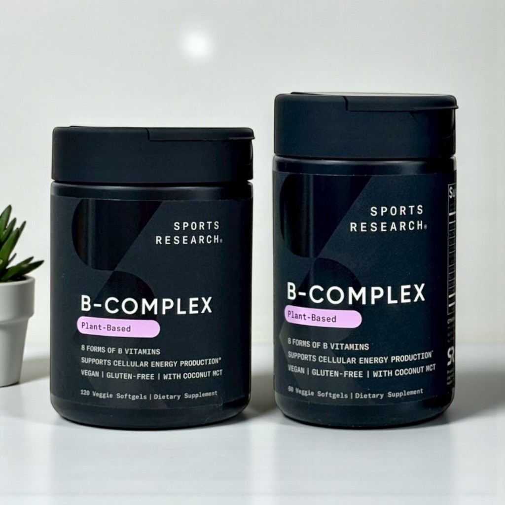 Sports Research Vitamin B-Complex มีขนาดให้เลือก