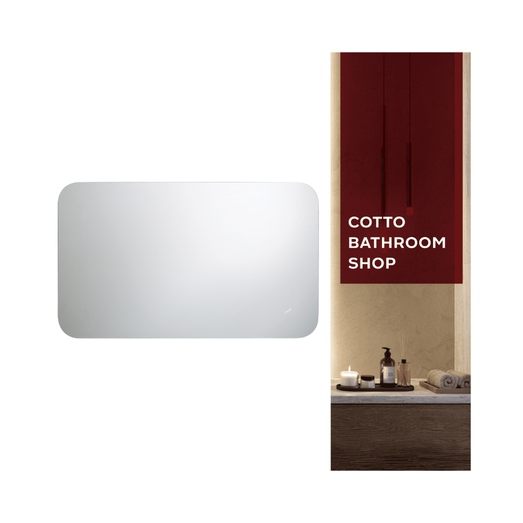 COTTO กระจกเงาพร้อมไฟ LED ระบบไร้สัมผัส TOUCHLESS LED MIRROR MIR003 80x60 cm.