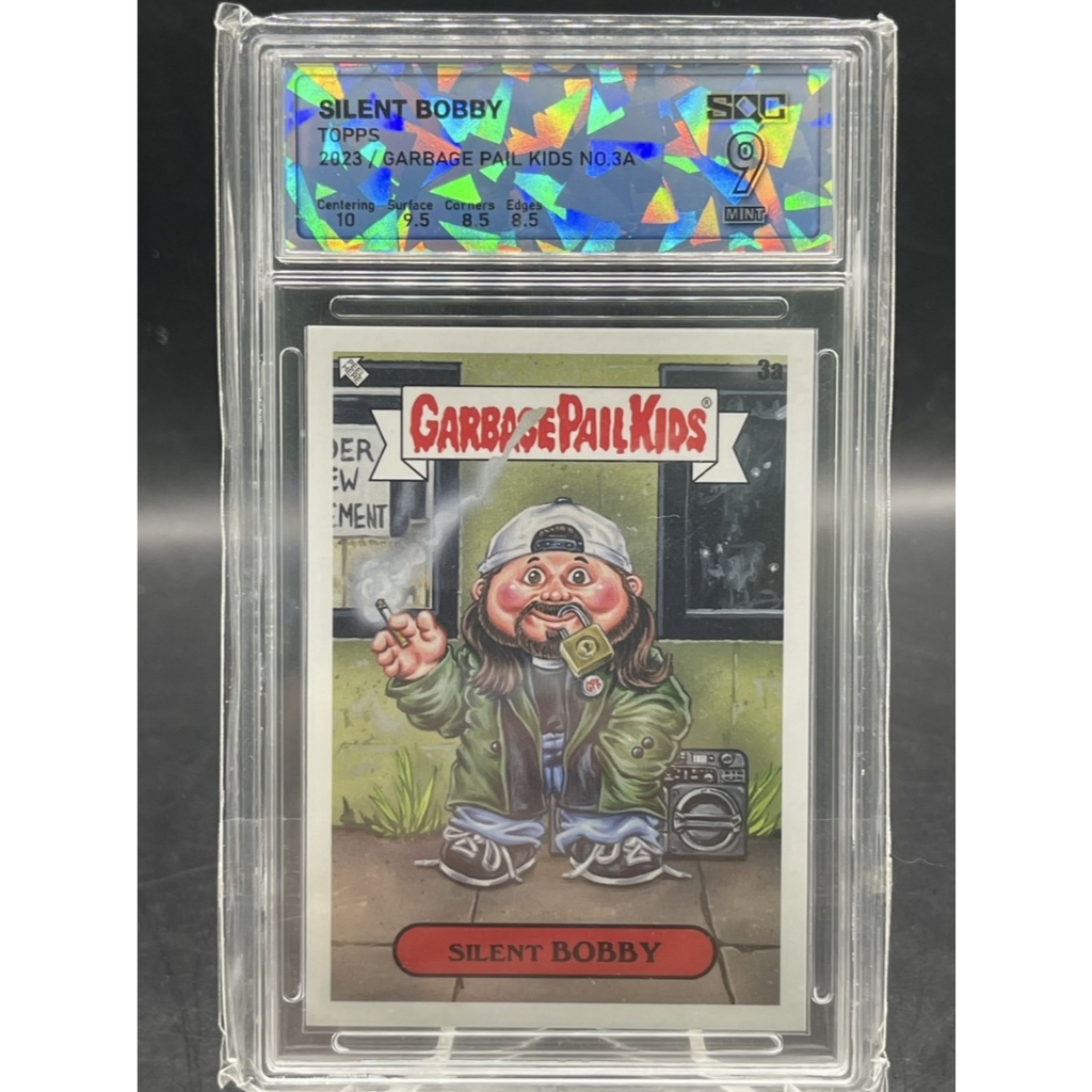 2023 Garbage Pail Kids “Silent Bobby” #3A – SQC 9 MINT Kevin Smith Tribute
