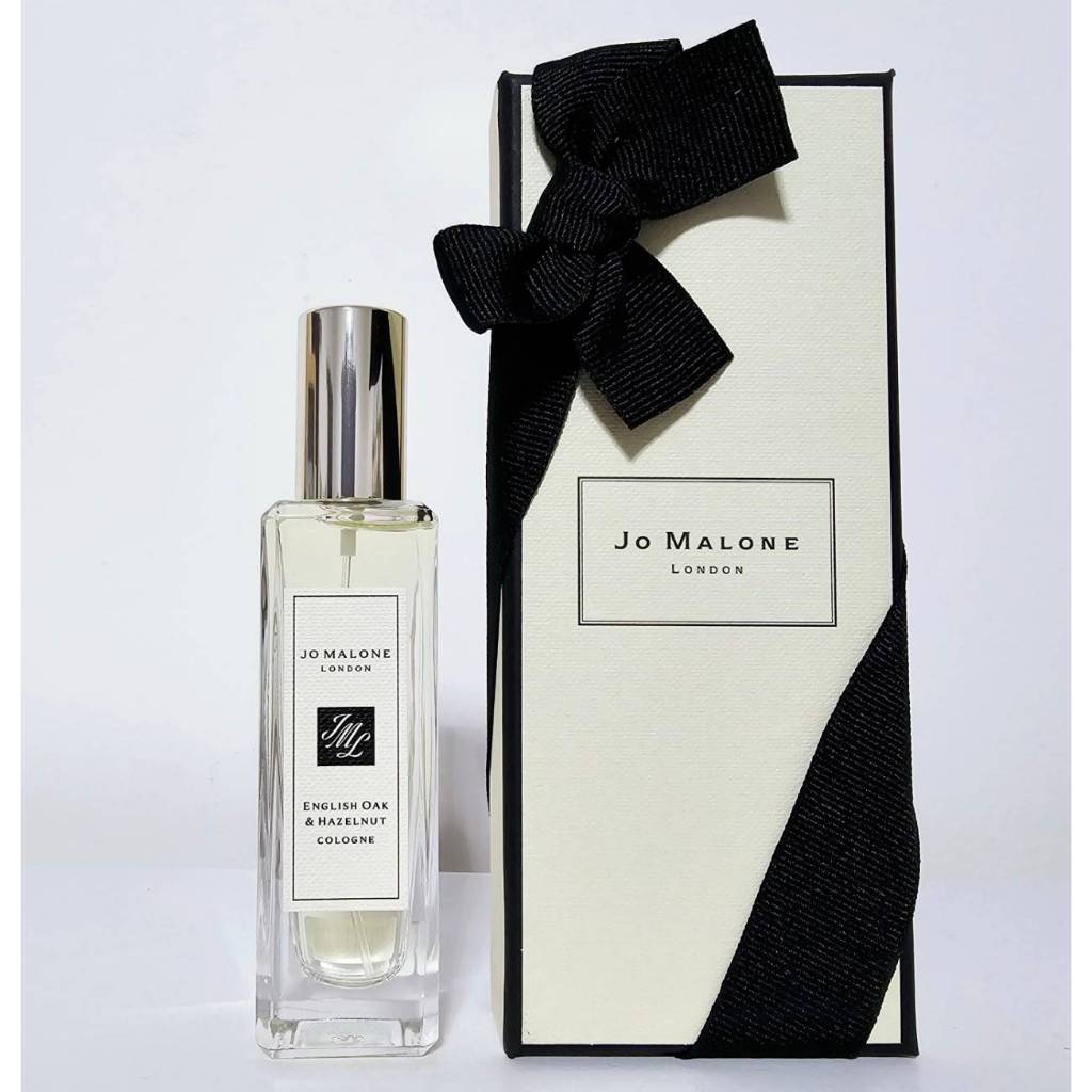 Jo Malone English Oak & Hazelnut 30 ml อุปกรณ์ กล่อง โบว์