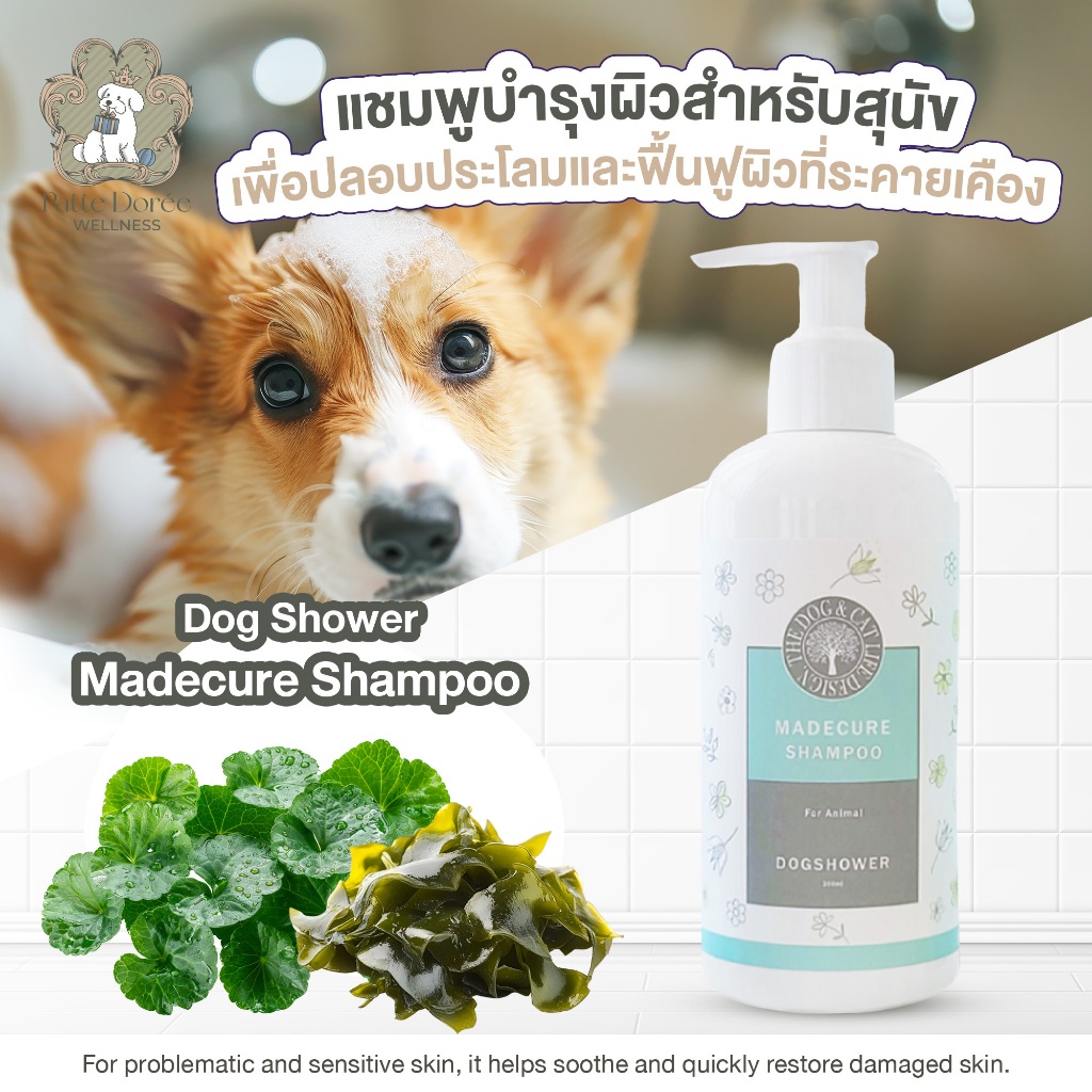 Dog Shower-Madecure Shampoo