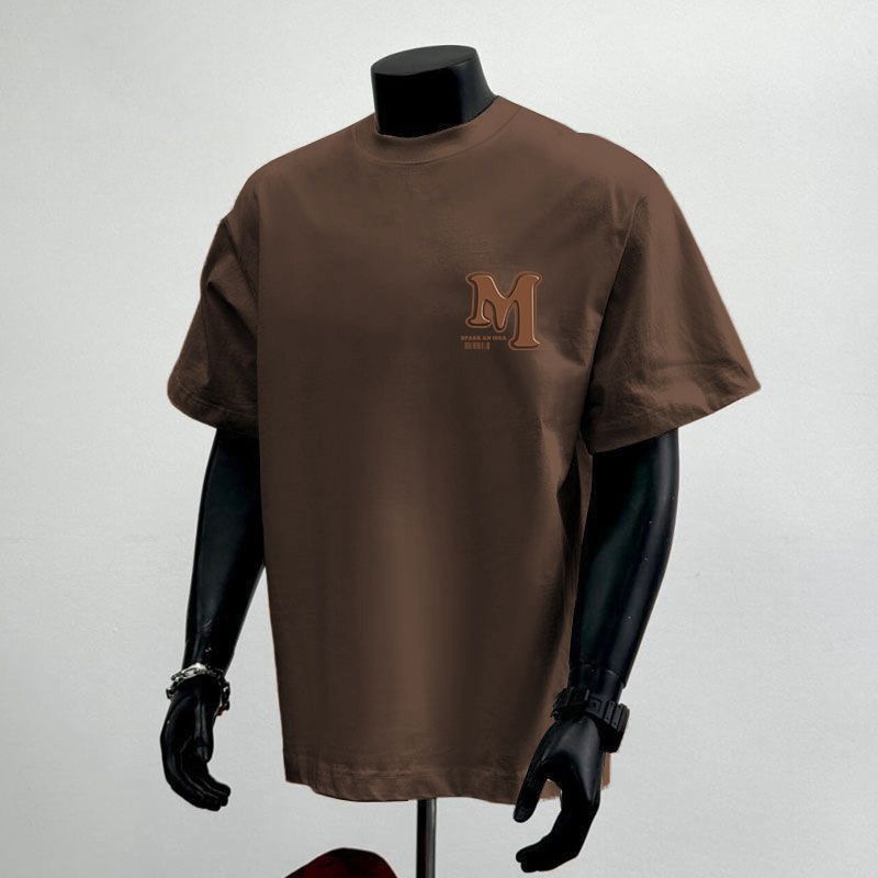 เสื้อยืดผู้ชายแขนสั้นผ้ายืดไม่บางมากเหมาะใสทุกโอกาส รุ่นSGY-076