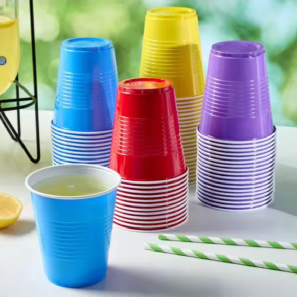 แก้วพลาสติกใช้แล้วทิ้ง สำหรับงานเลี้ยง ปาร์ตี้ 16oz #Z271-C