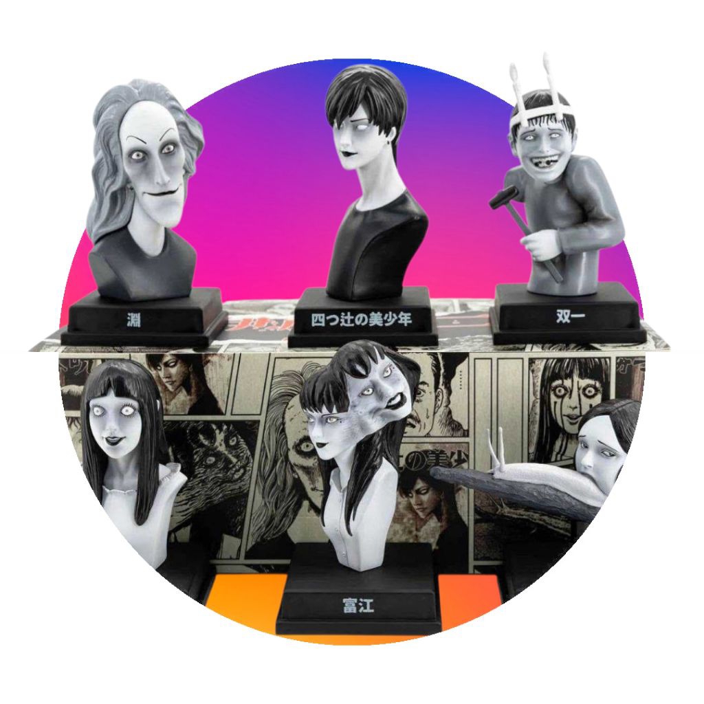กล่องสุ่ม ⚫ Junji Ito’s Kaikibako Wave 1 ⚫ แบบขาว-ดำ 💥ขายแยกตัว💥 #คลังสยอง #จุนจิ อิโต้ #มีสินค้าพร้