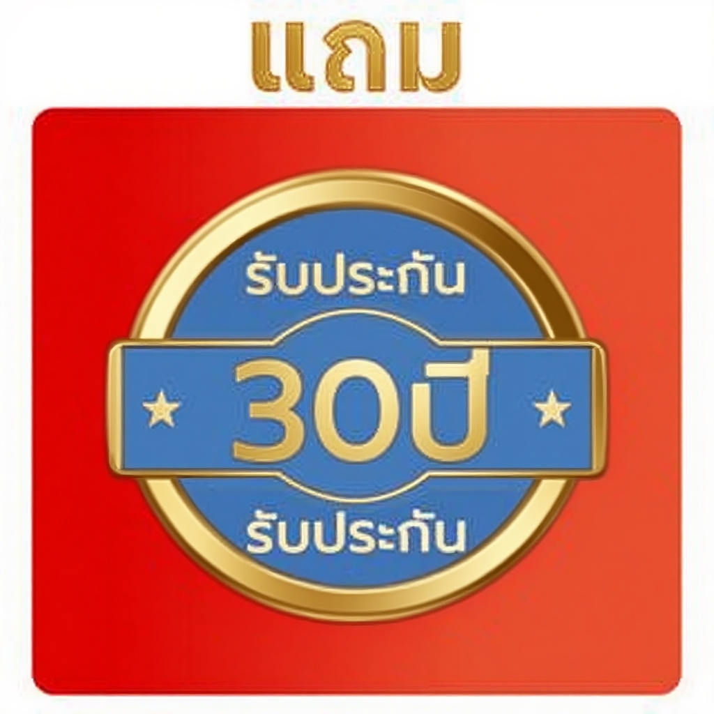 ใบรับรองการรับประกันที่ได้รับการรับรองอย่างเป็นทางการครอบคลุมการซ่อมแซมฟรีจากปัญหาคุณภาพภายในระยะเวลาที่กำหนด