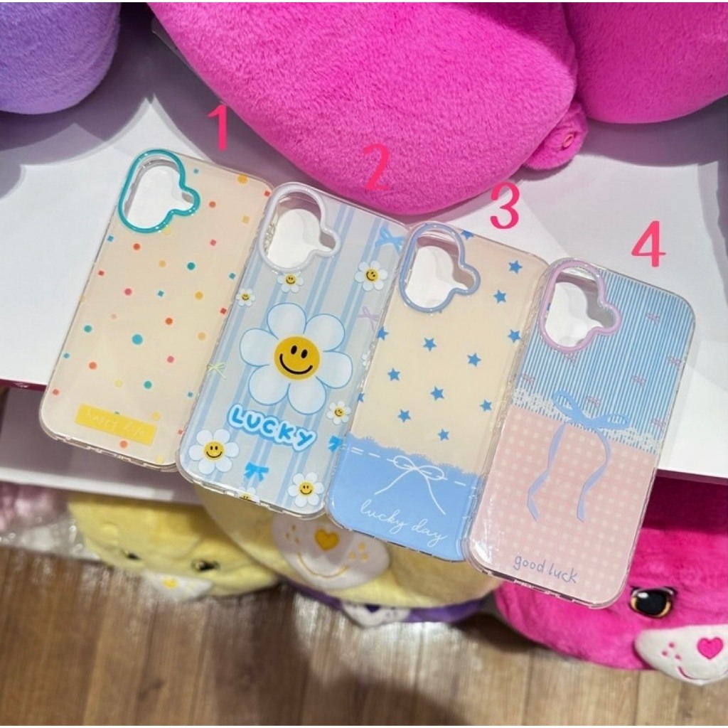เคส LUCKYงานกล่อง IPHONE -  13 14 14PM 15 15PM 16 16pro 16PM 17 17pro 17PM