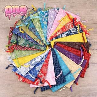 ถุงหูรูด ถุงผ้าหูรูด ถุงผ้ากำมะหยี่ 10 สีให้เลือก ใส่เครื่อง…