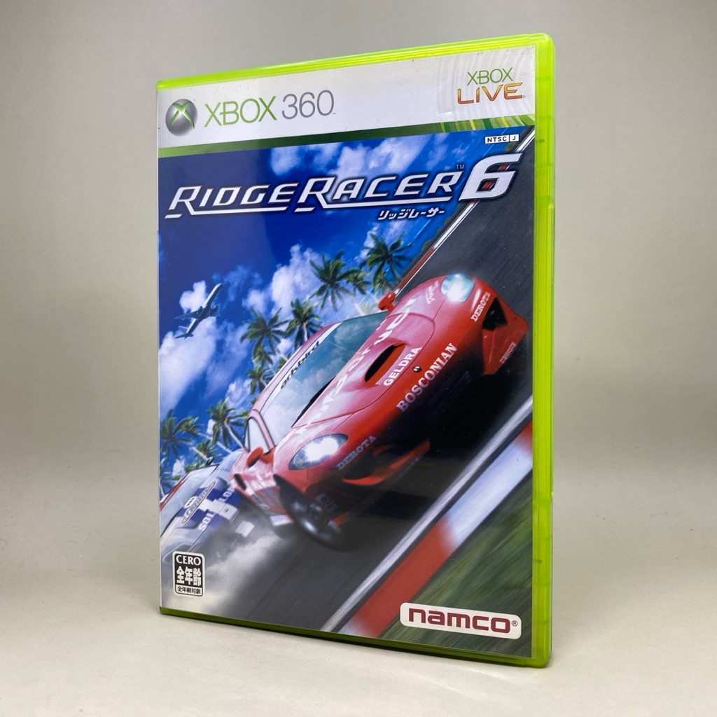 Ridge Racer 6 (Support Xbox One/Series X) | XBOX 360 Original DVD Games | NTSC-Japan | Japanese | สิ