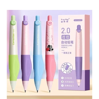 ดินสอกดไส้แบบดินสอไม้ 2.0 มม. แถมกบเหลา และ ไส้ดินสอ( MP06 ) พร้อมส่งจากไทย