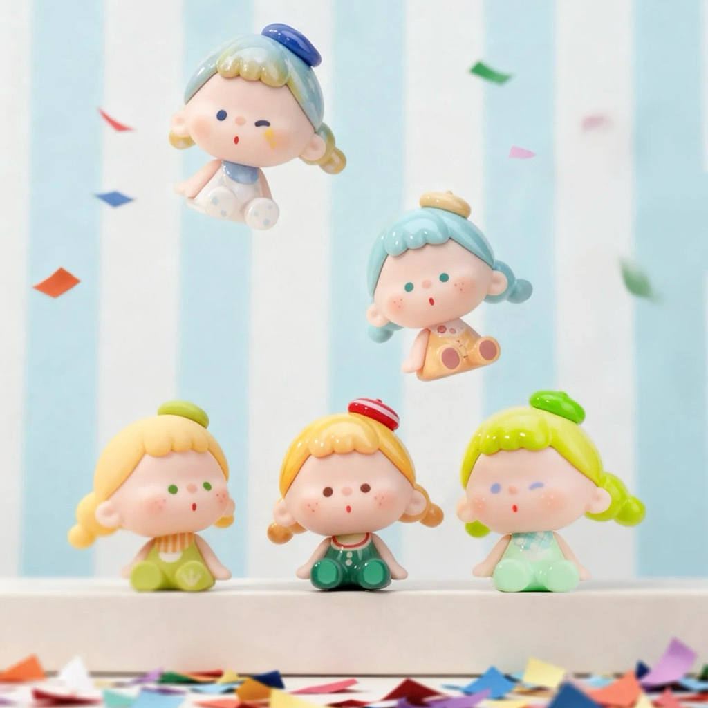 [ 1 สุ่ม 5 ตัว ]🍿✨ Vuuyoo mini bean v.2