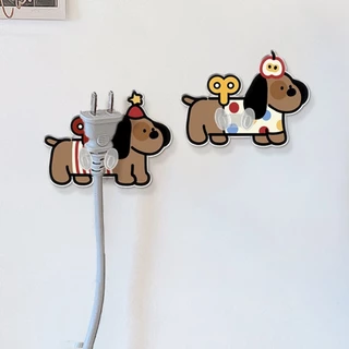 🏷️[Home]🐶 ที่เก็บสายชาร์จ สายเคเบิล แบบตั้งโต๊ะ ไม่ต้องเจาะรู 🐶Kitchen Cable Plug Hook ไอเทมแต่งห้อง จัดระเบียบสายชราจ