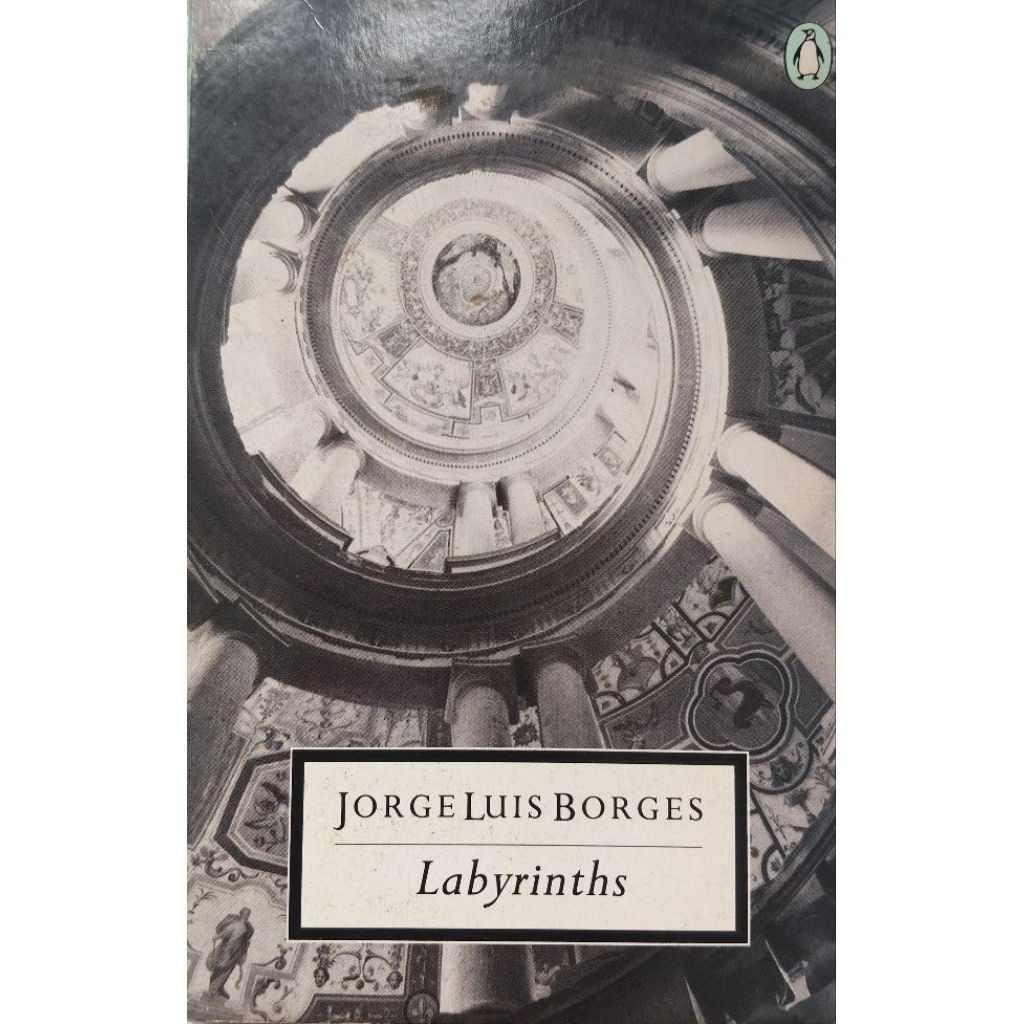 Labyrinth Gorge Luis Borges หนังสือภาษาอังกฤษ มีตำหนิคราบน้ำ