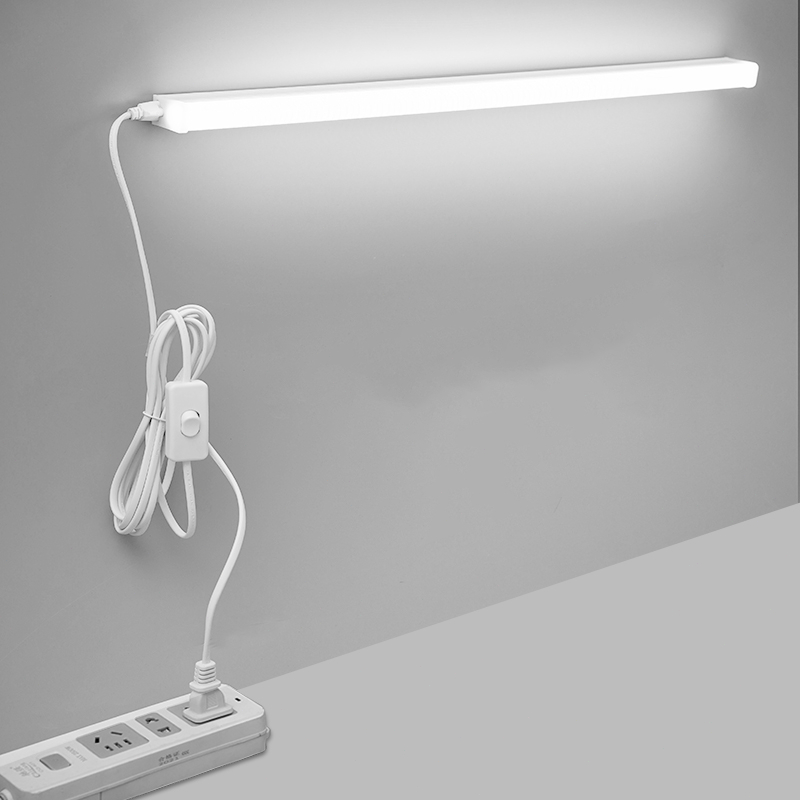 YOWXII หลอดไฟ LED T5 โคมไฟแม่เหล็ก USB ไฟ 30CM โคมไฟอ่านหนังสือ โคมไฟติดผนังห้องนอน