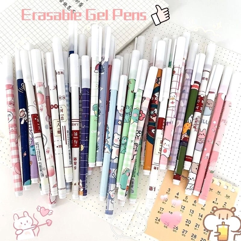 ปากกาสิบสองกลุ่มดาว ปากกาเจลลบได้ ลายการ์ตูนน่ารัก 0.5 มม. 12 ชิ้น ราคา ถูกที่สุด ดีลบีเคเค แกลเลอรีภาพที่ 3