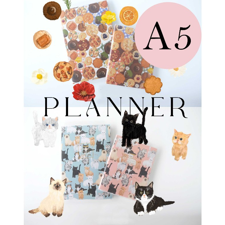สมุดแพลนเนอร์ A5 ปี 2026-2023 ลายใหม่ !!!