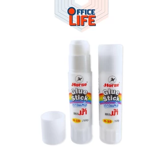 HORSE (ตราม้า) กาวแท่ง Glue Stick รุ่น H-10 ( 1 แท่ง )